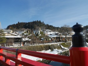 雪残る風景