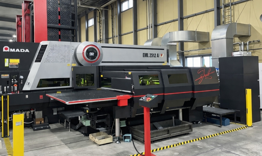 NCタレットパンチプレスレーザー複合加工機
